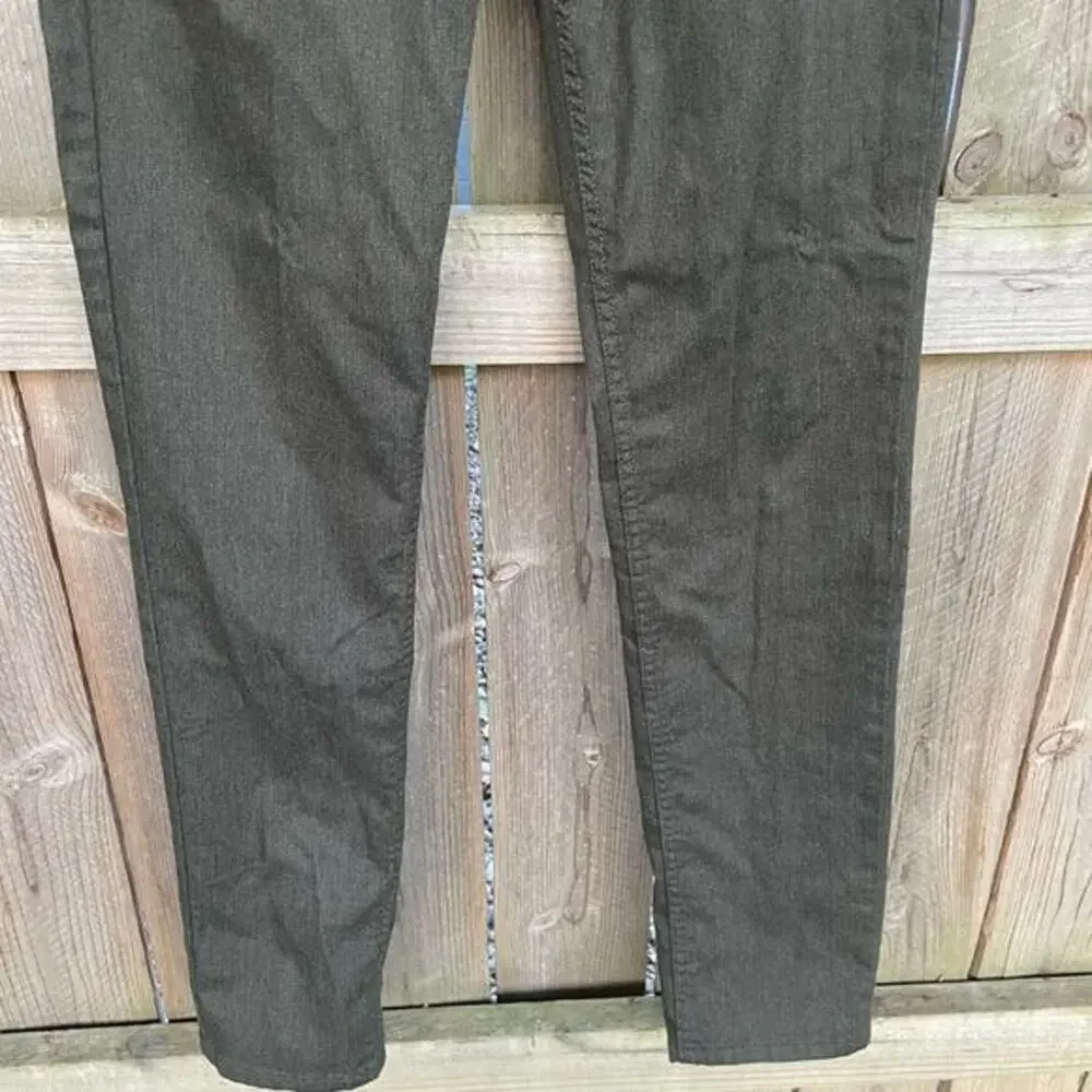 Levi's 511‎ Trousers Skinny Fit Stretch Cotton Mid-Rise Size W32 L34 Dark Gray